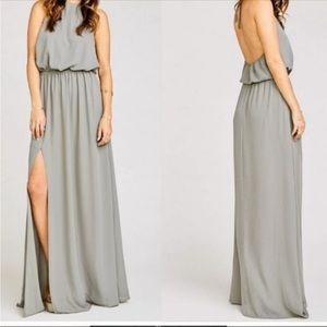 Show me your mumu heather maxi dress, silver sage